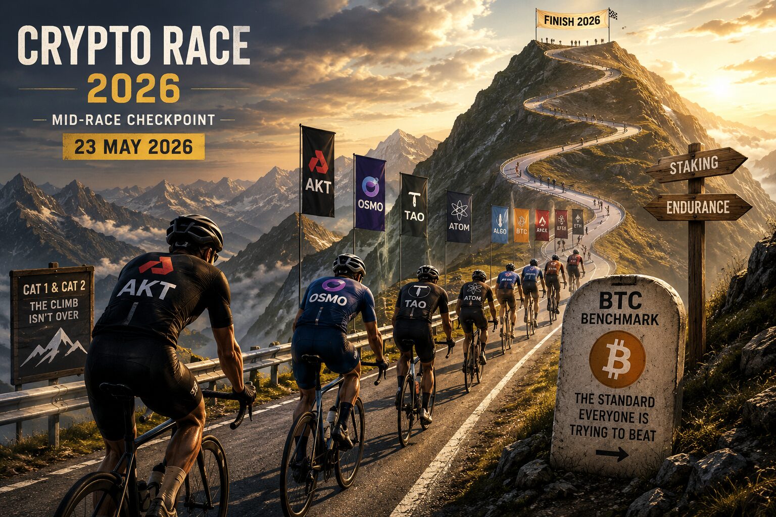 Crypto Race 2026 — Checkpoint 23 Mai